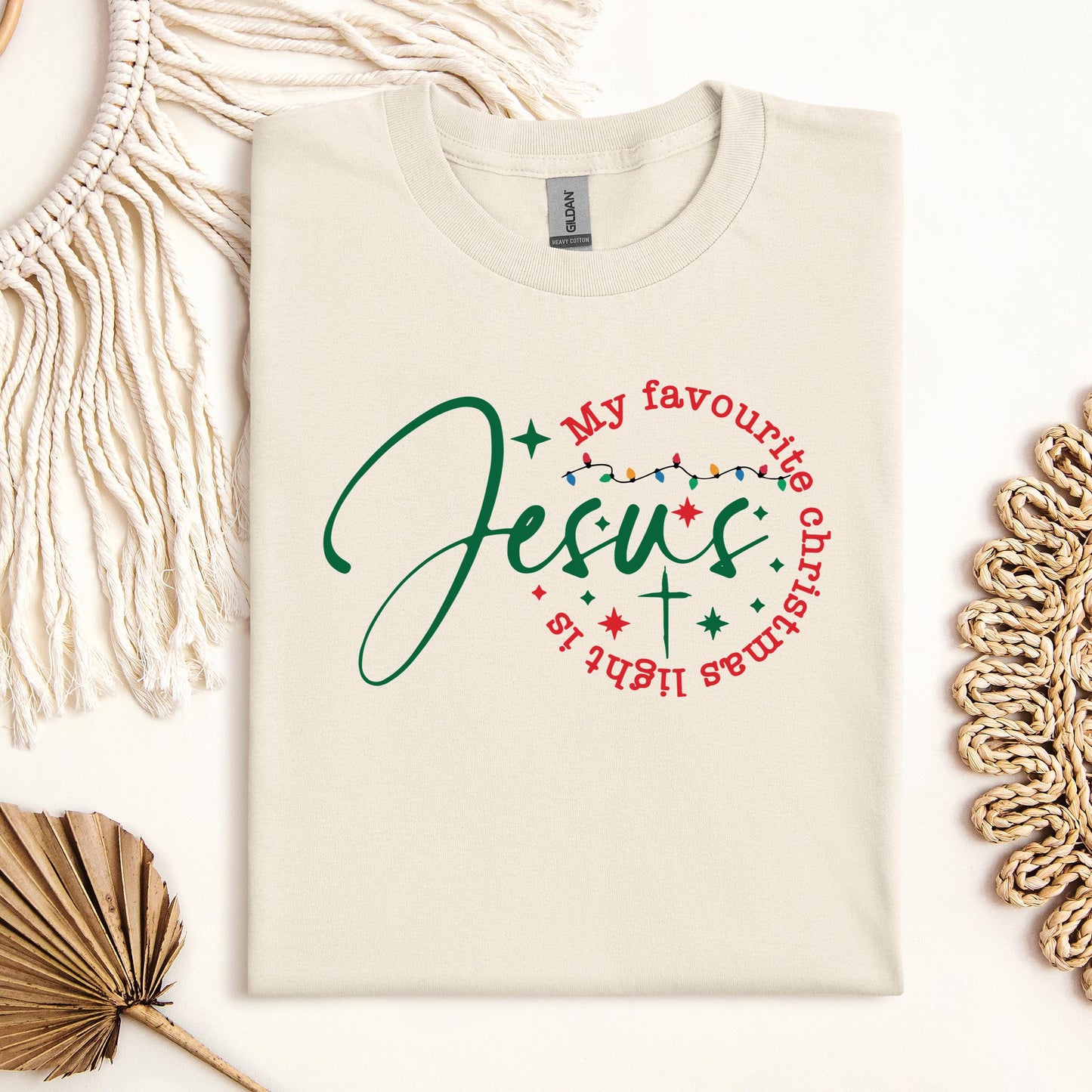 My Favourite Christmas Light Is Jesus