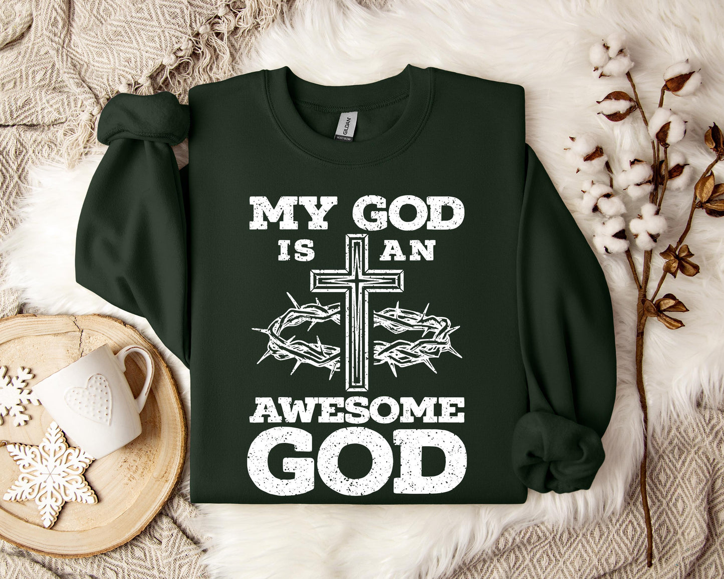 My God Is An Awesome God Sweatshirt