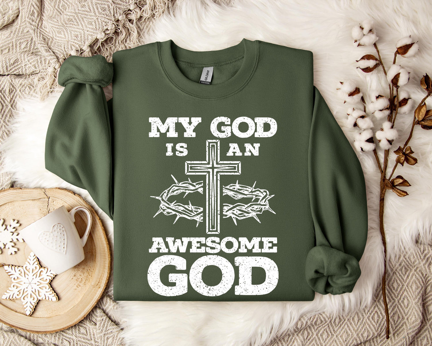 My God Is An Awesome God Sweatshirt