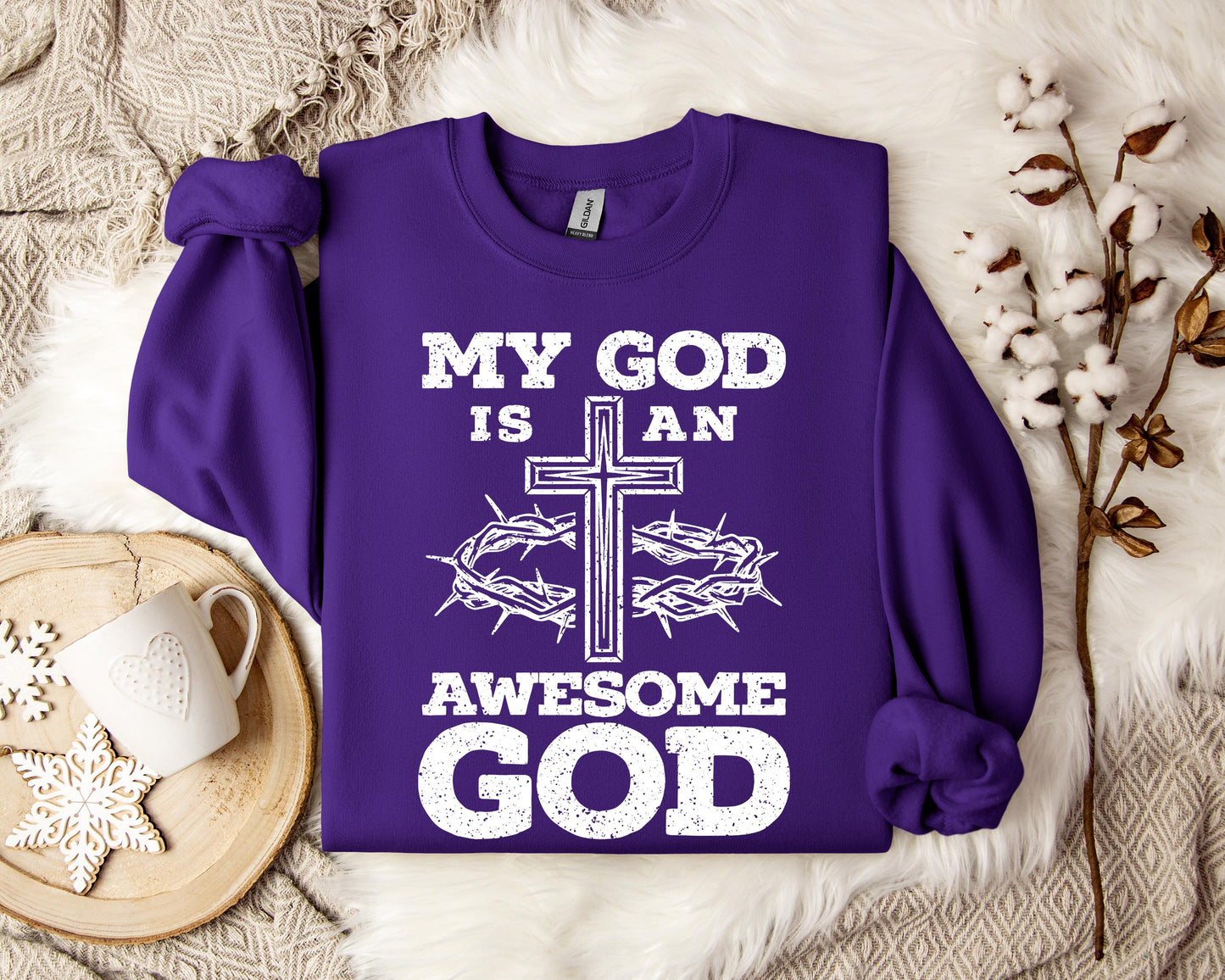 My God Is An Awesome God Sweatshirt