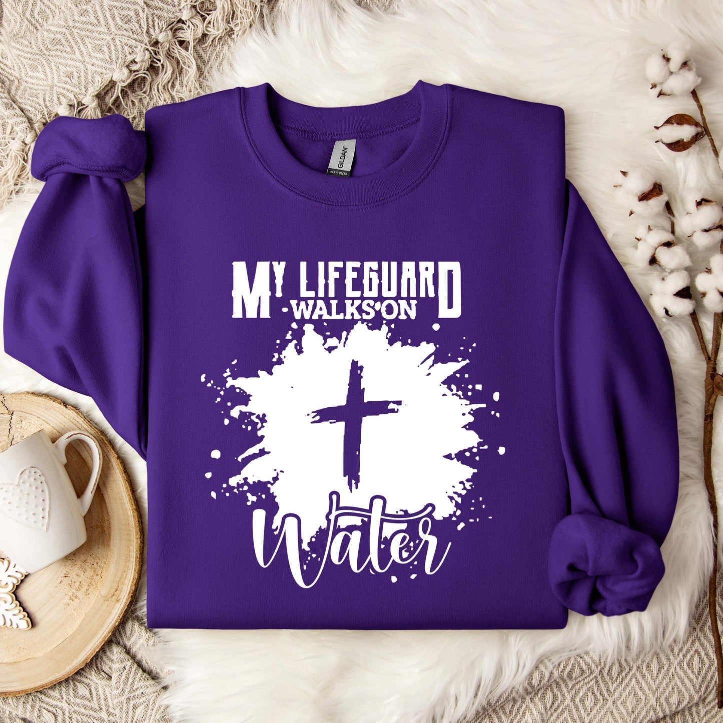 My Lifeguard Walks On Water Sweatshirt