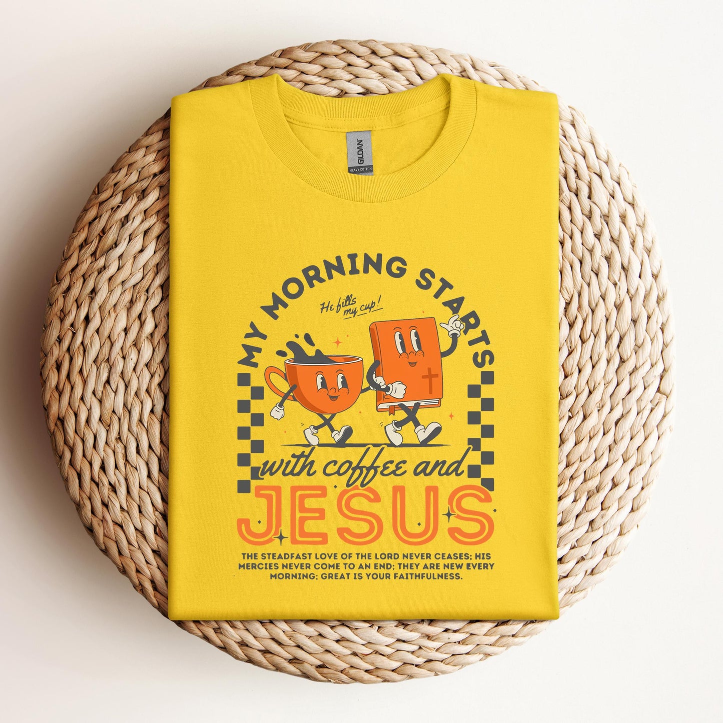 My Morning Start With Coffee And Jesus