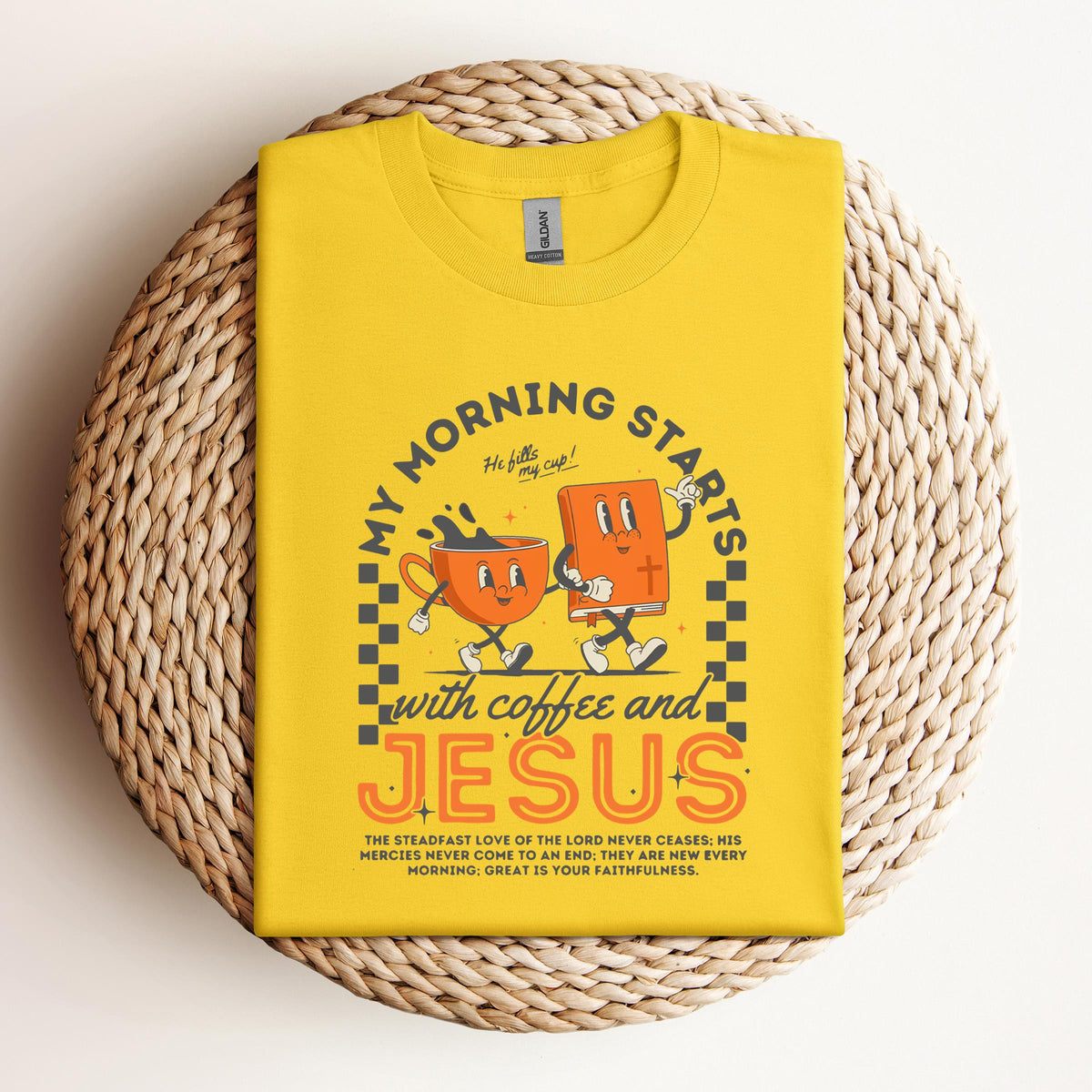 My Morning Start With Coffee And Jesus