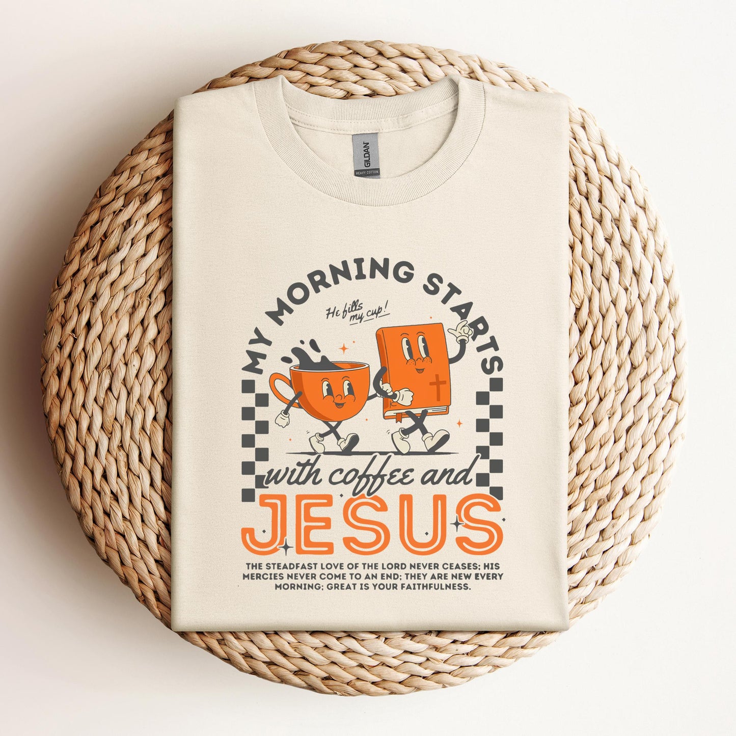 My Morning Start With Coffee And Jesus