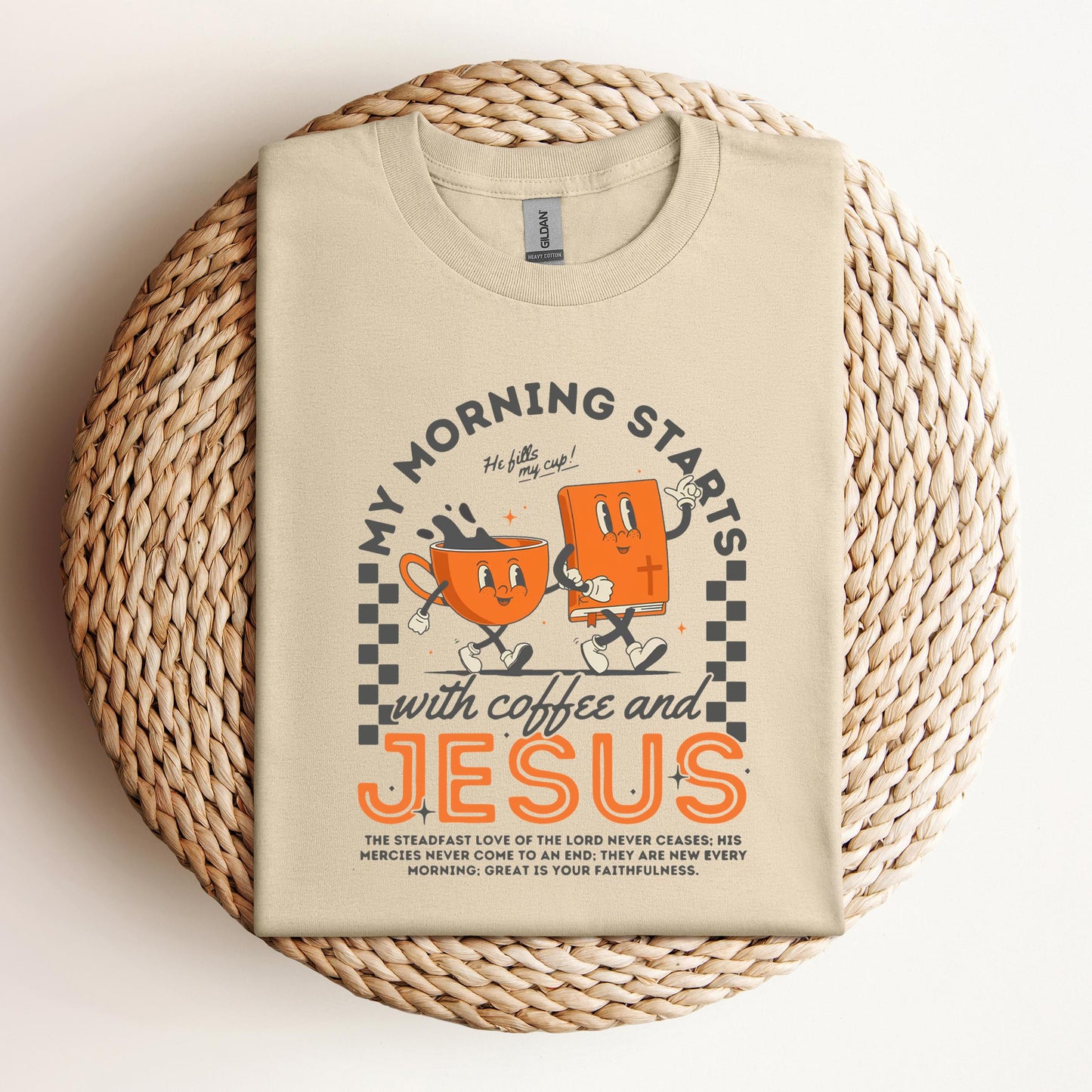 My Morning Start With Coffee And Jesus