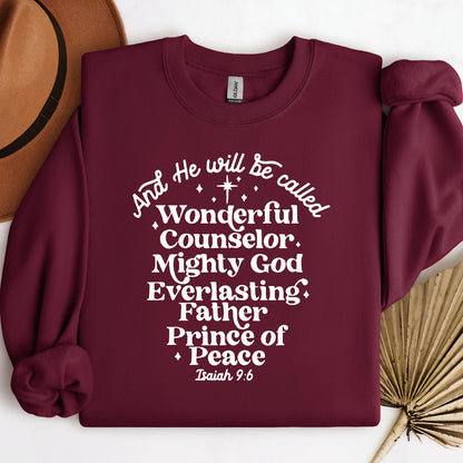Name Of Jesus Christmas Isaiah 9.6