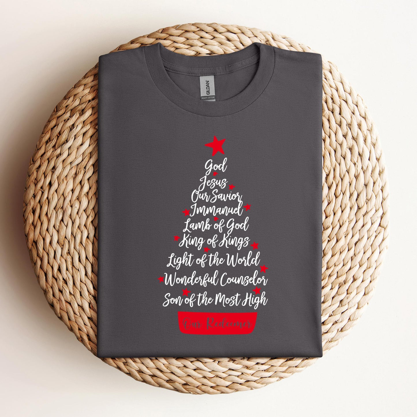 Name Of Jesus Christmas Tree 01