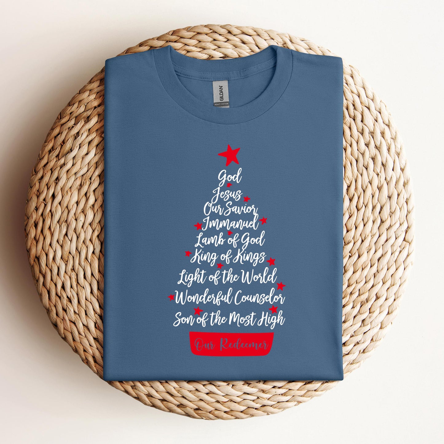 Name Of Jesus Christmas Tree 01