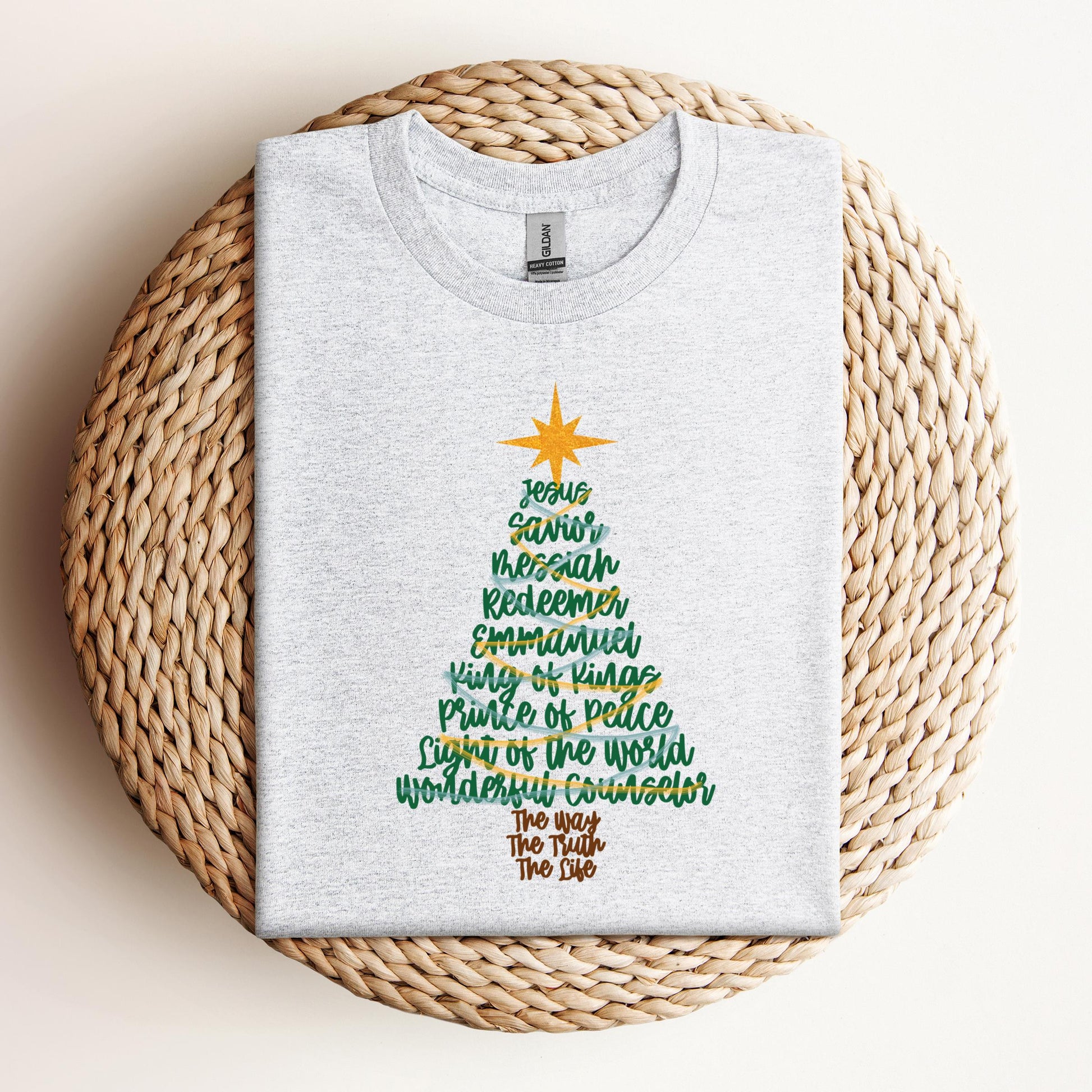 Name Of Jesus Christmas Tree 02