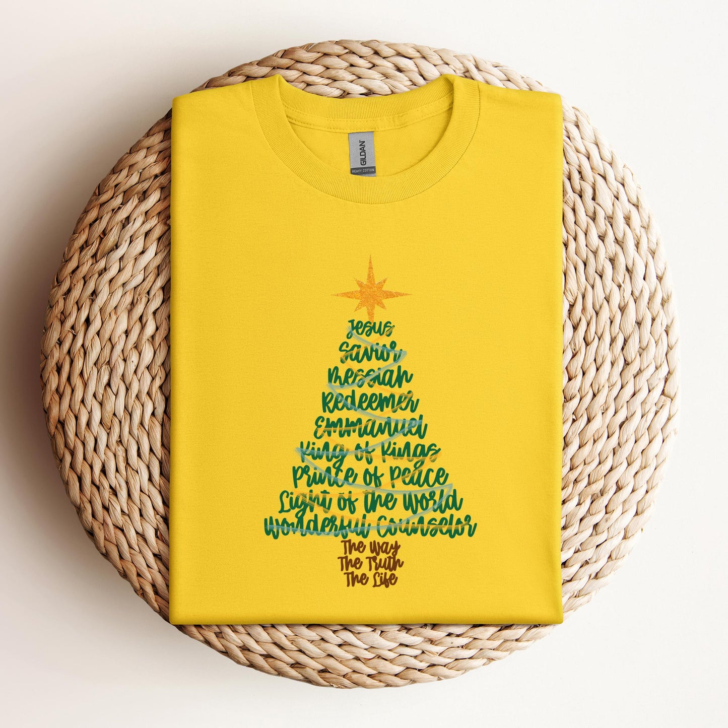 Name Of Jesus Christmas Tree 02