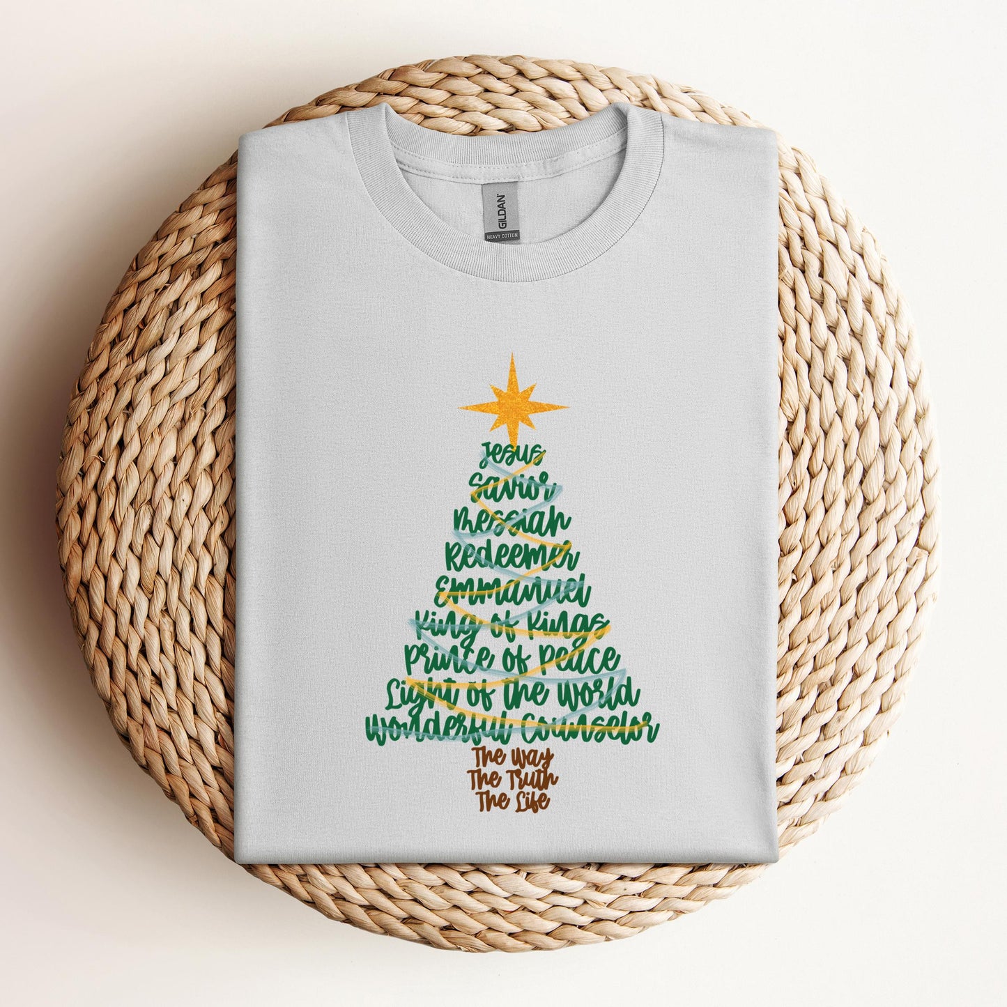 Name Of Jesus Christmas Tree 02