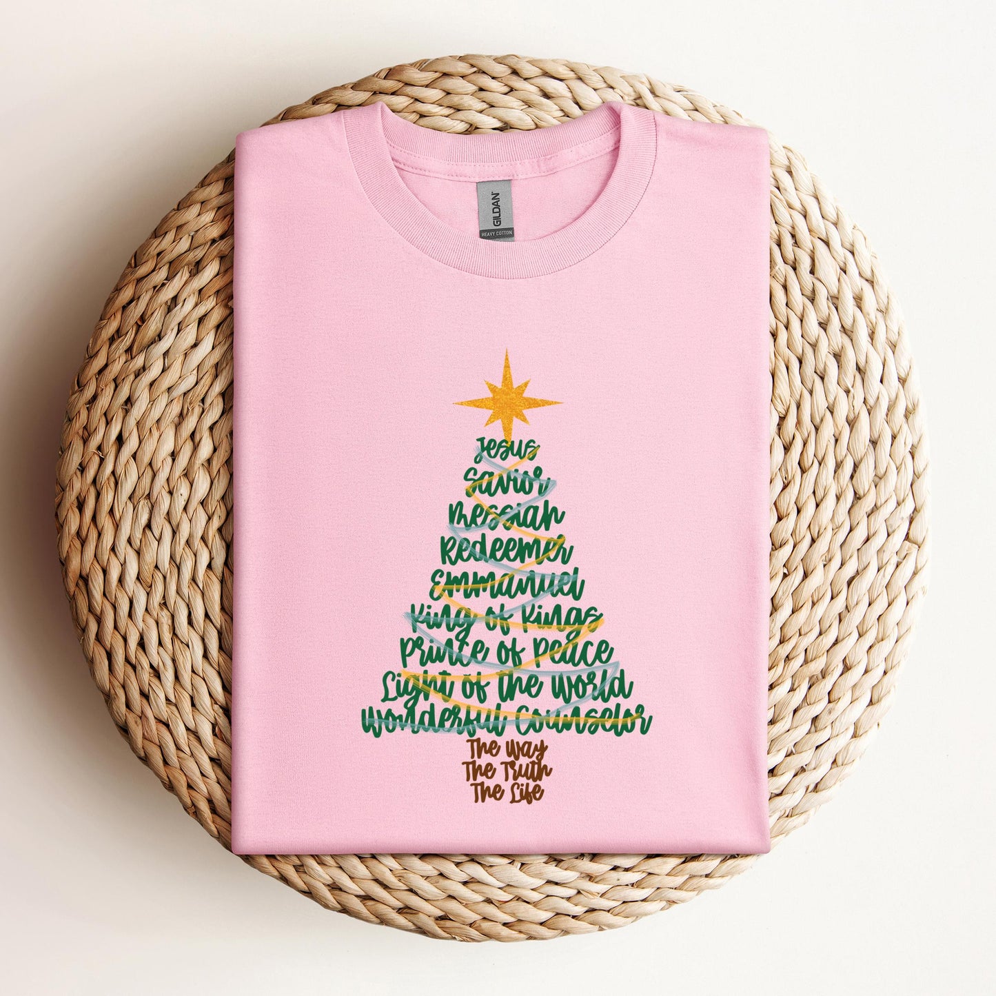 Name Of Jesus Christmas Tree 02