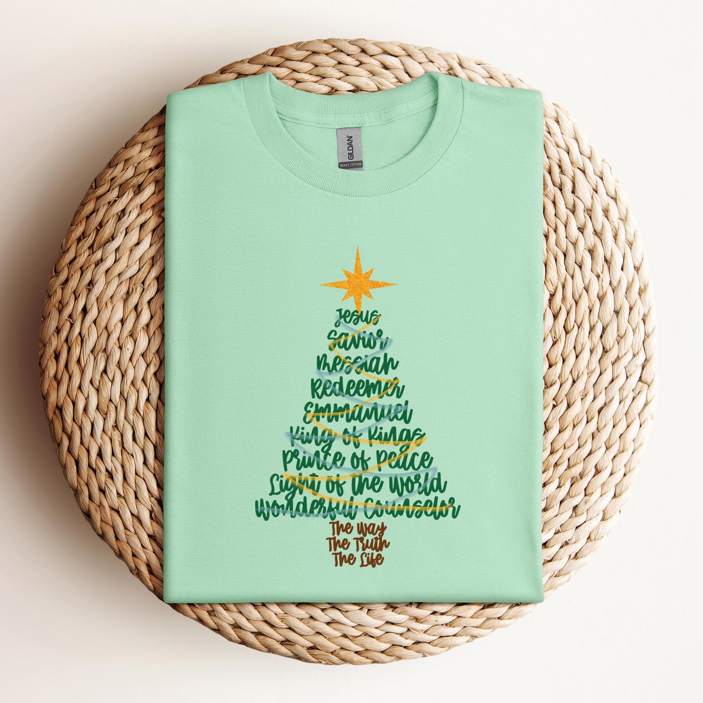 Name Of Jesus Christmas Tree 02
