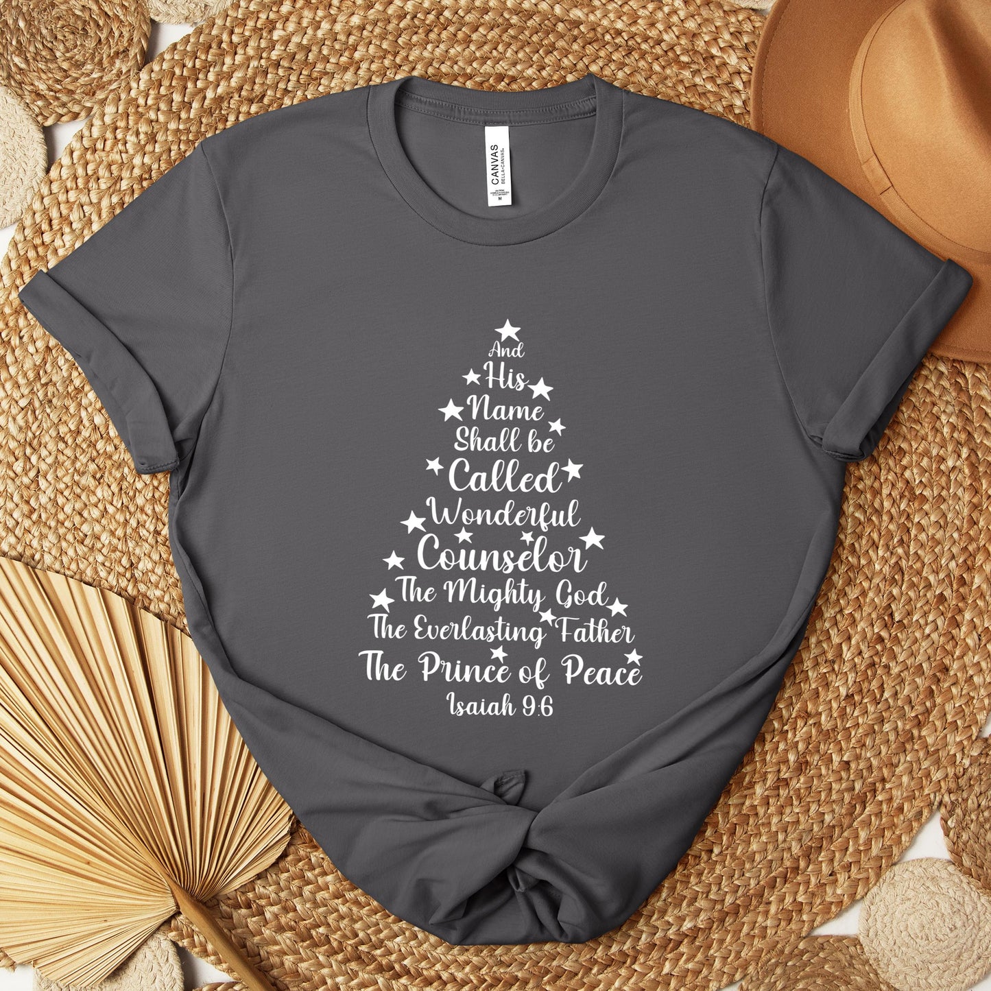 Name Of Jesus Christmas Tree 03 Premium T-shirt