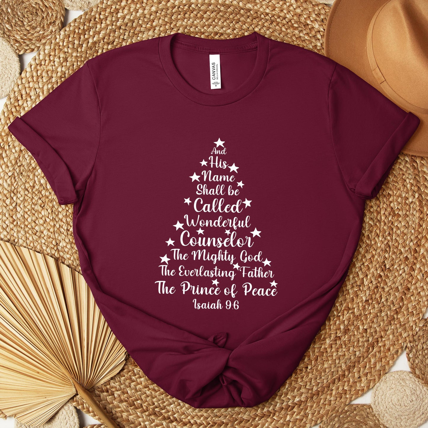 Name Of Jesus Christmas Tree 03 Premium T-shirt