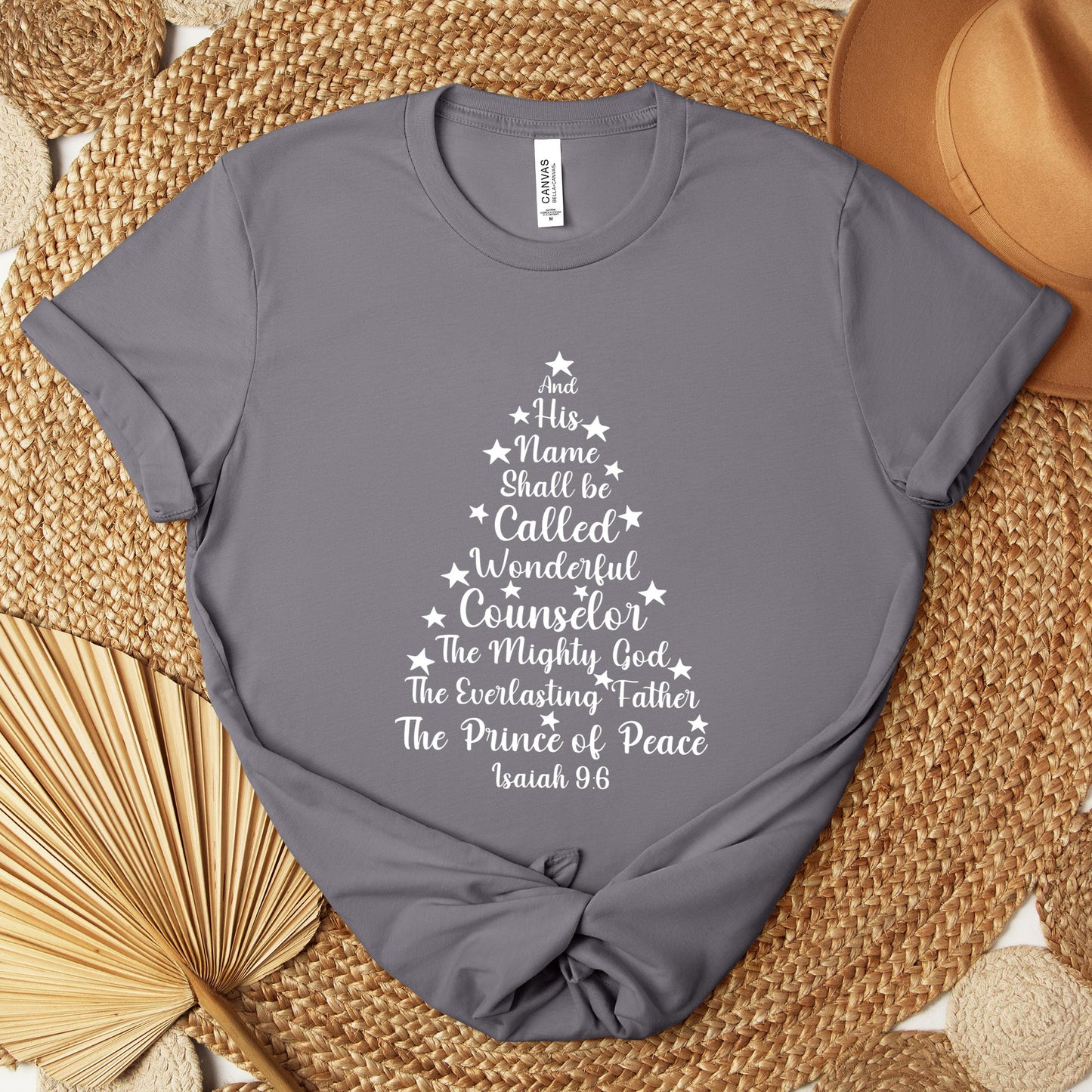 Name Of Jesus Christmas Tree 03 Premium T-shirt