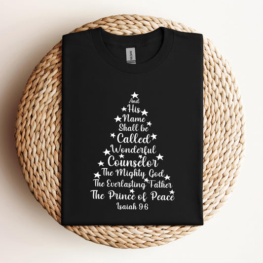 Name Of Jesus Christmas Tree 03