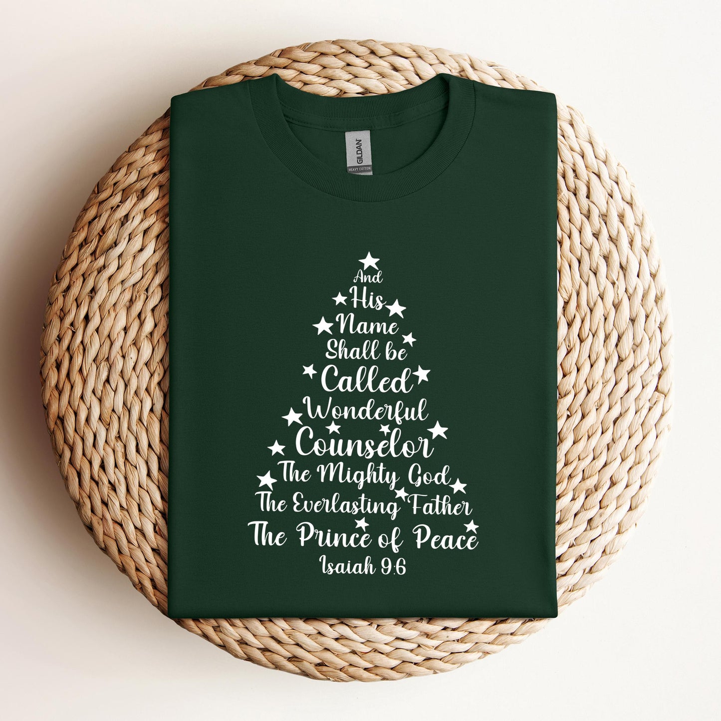 Name Of Jesus Christmas Tree 03