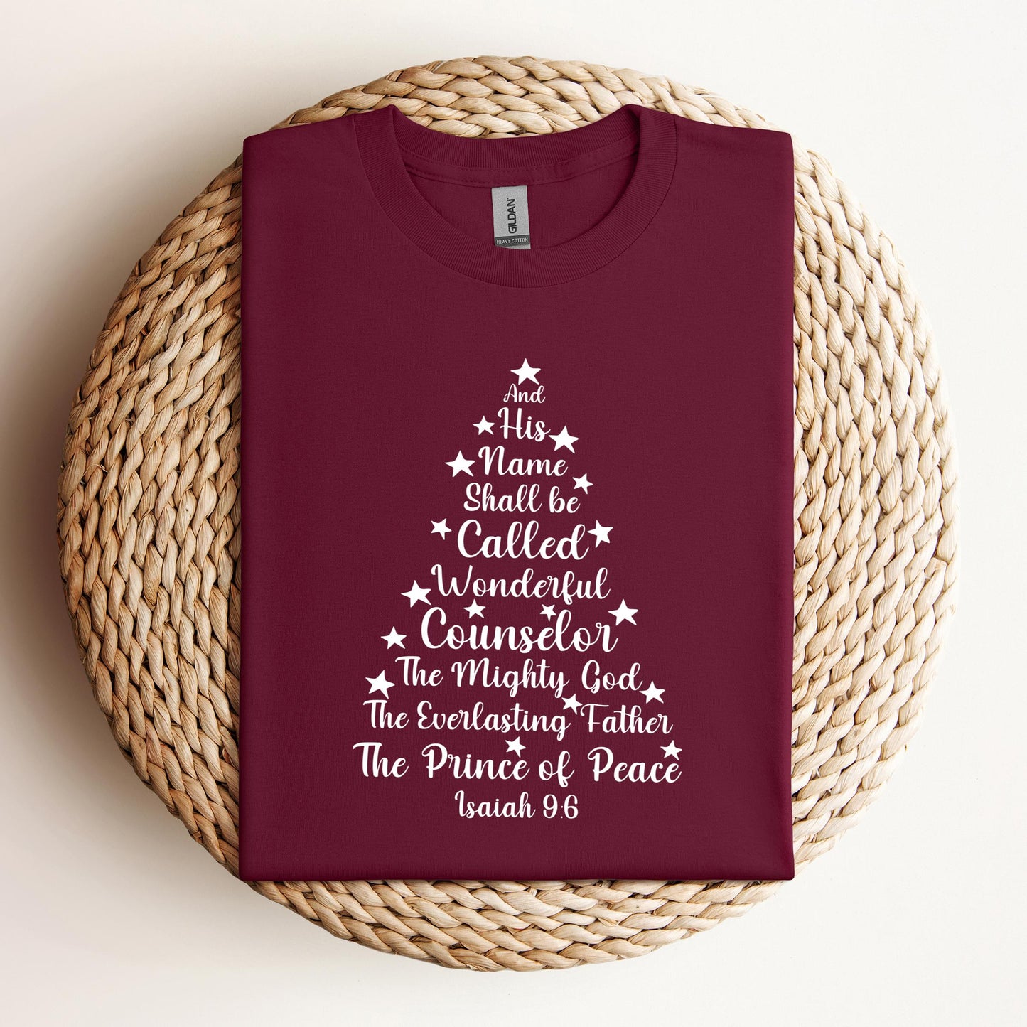 Name Of Jesus Christmas Tree 03