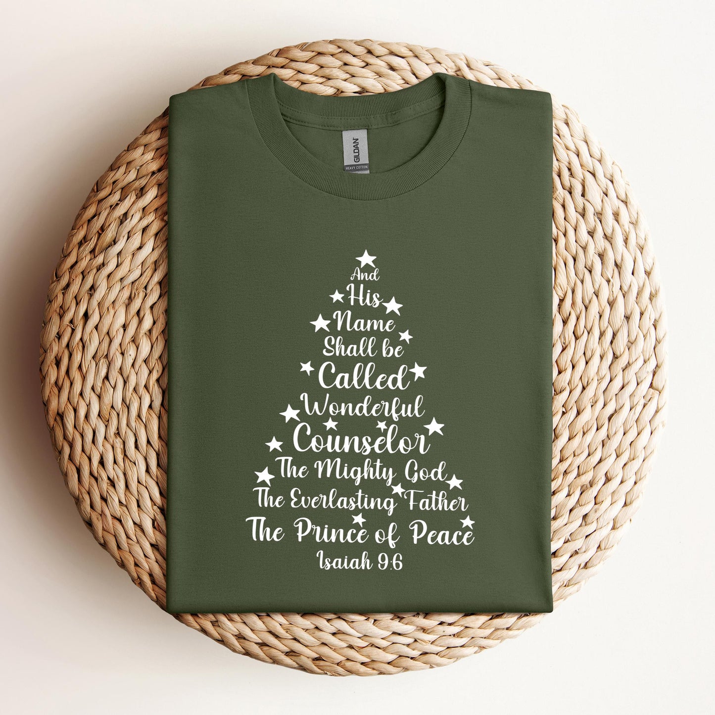 Name Of Jesus Christmas Tree 03