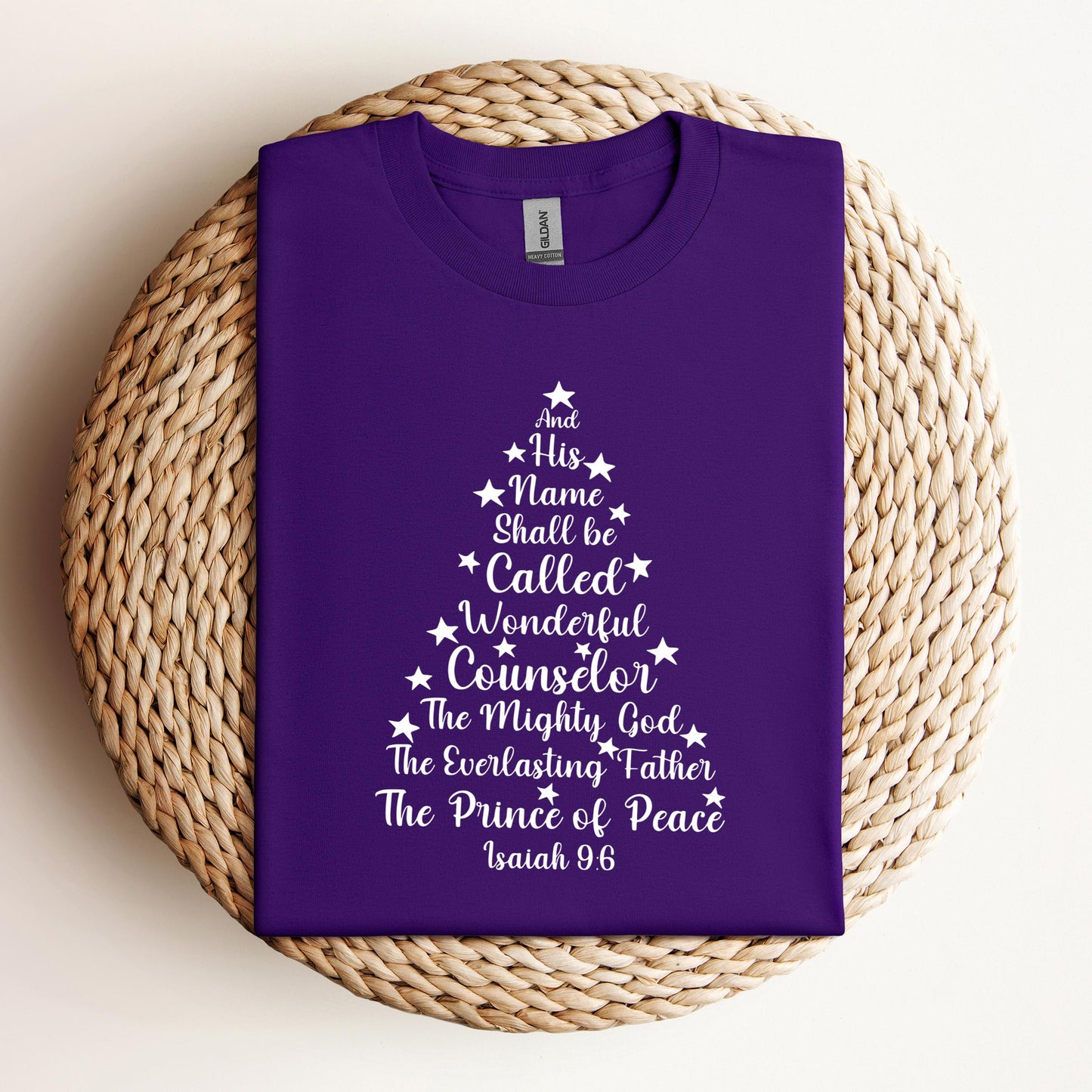 Name Of Jesus Christmas Tree 03