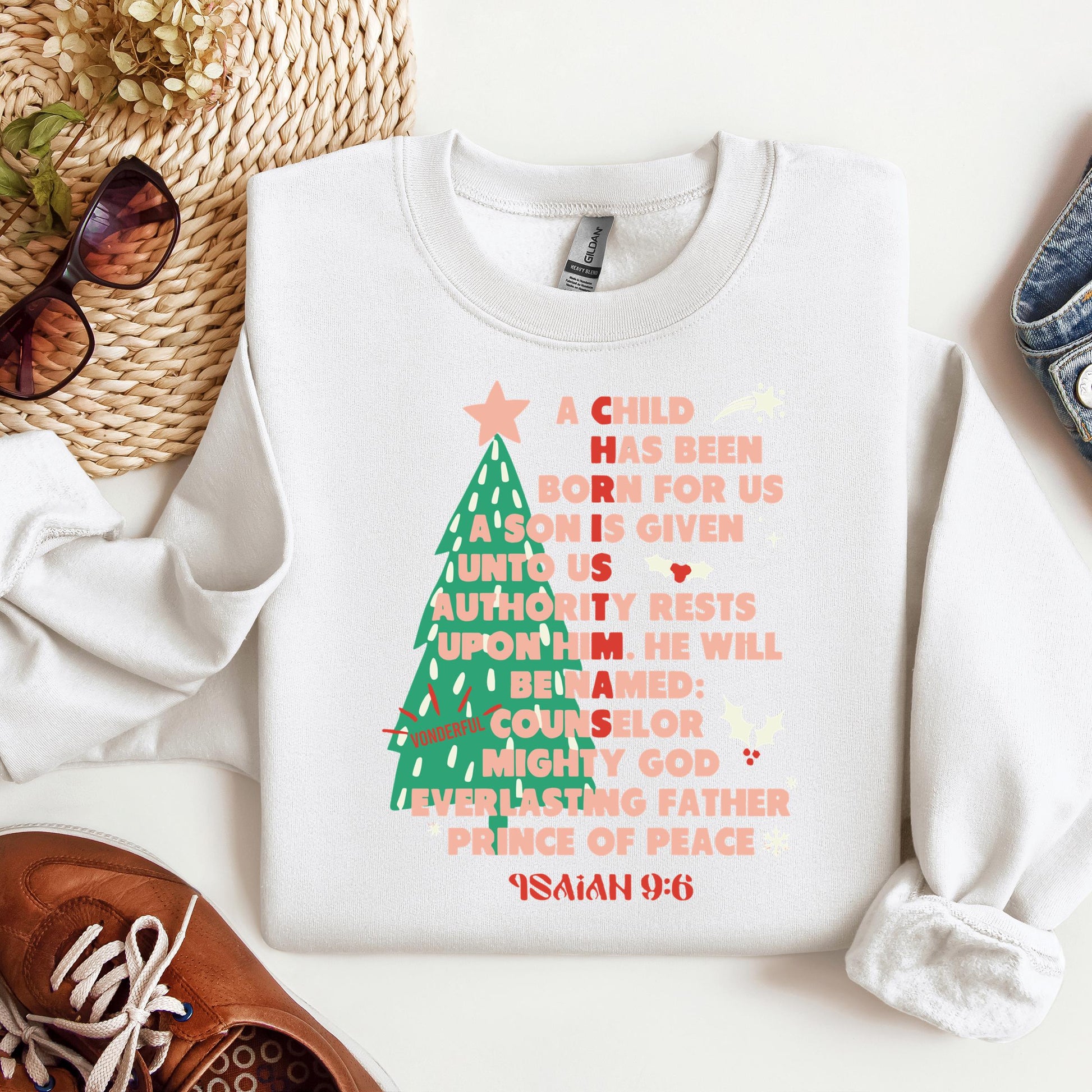 Name Of Jesus Christmas Tree 05
