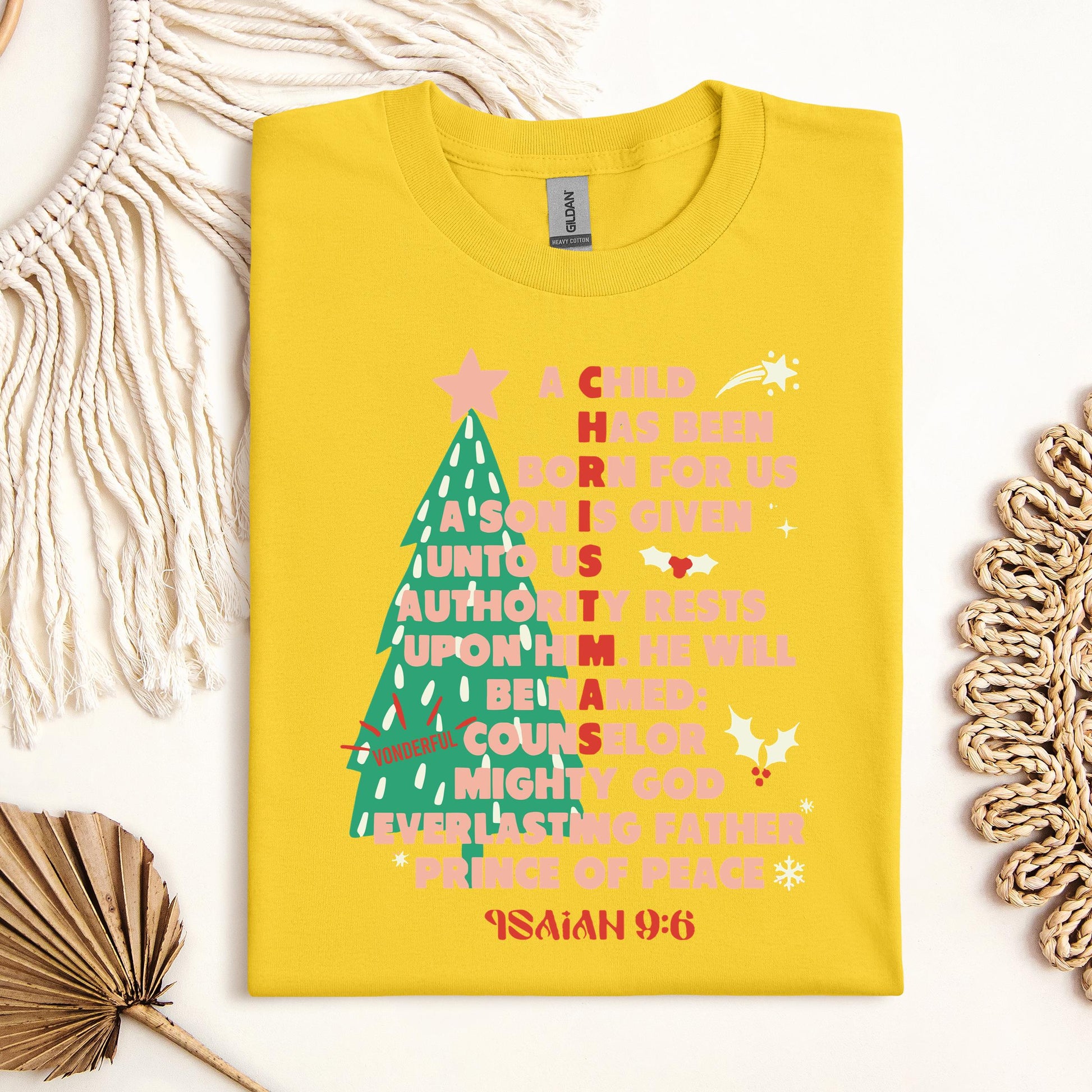Name Of Jesus Christmas Tree 05