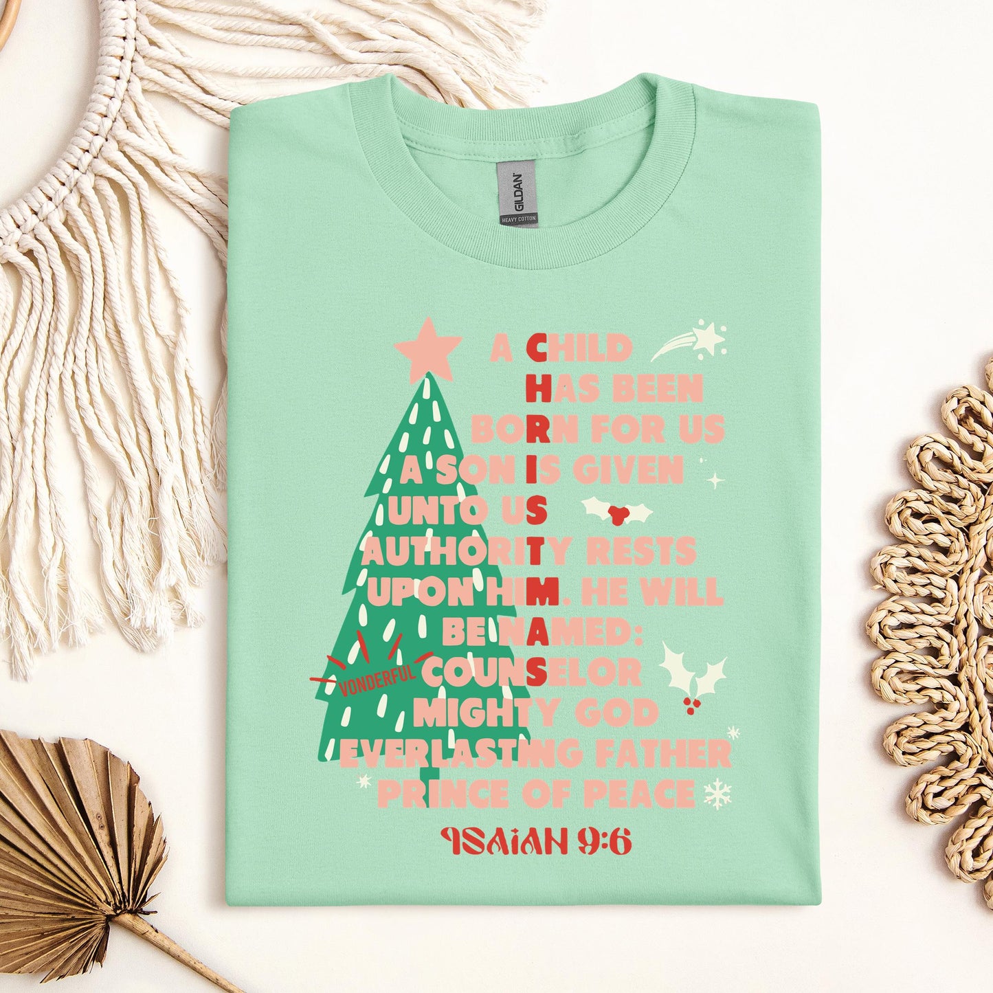 Name Of Jesus Christmas Tree 05