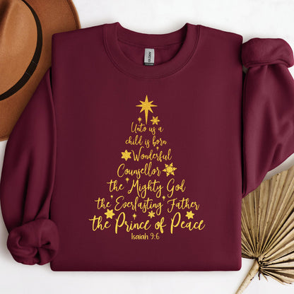 Name Of Jesus Christmas Tree 07