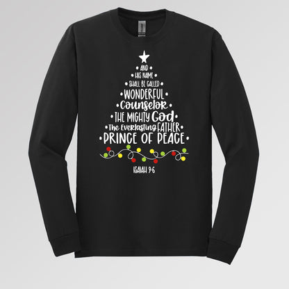 Name Of Jesus Christmas Tree Isaiah 9.6