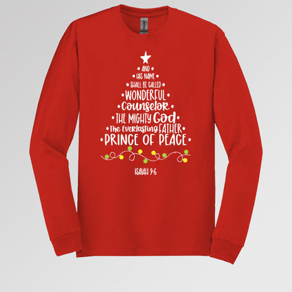 Name Of Jesus Christmas Tree Isaiah 9.6