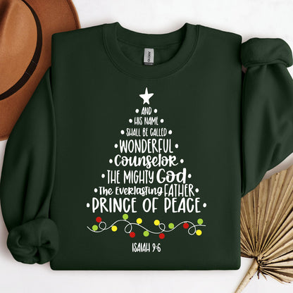Name Of Jesus Christmas Tree Isaiah 9.6