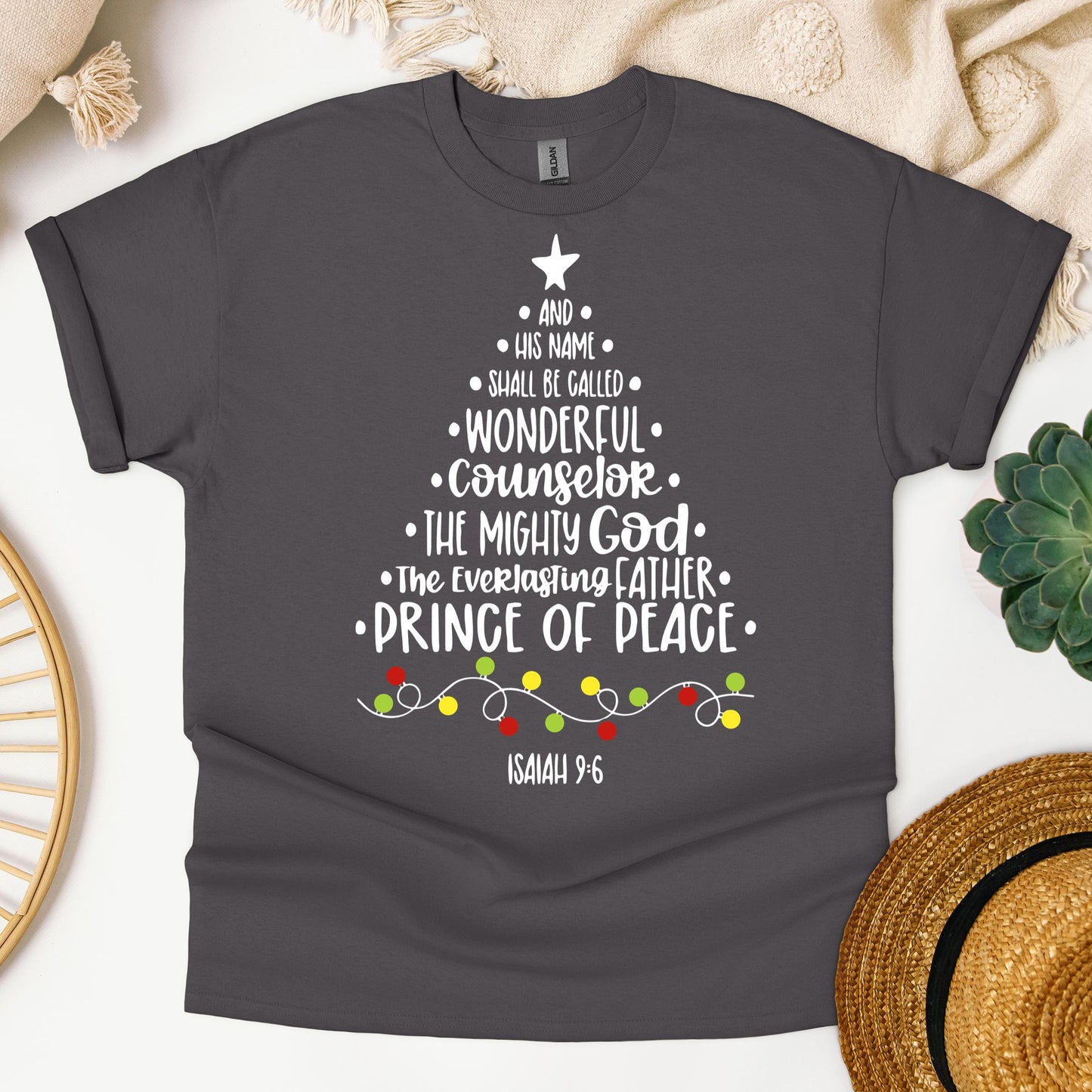Name Of Jesus Christmas Tree Isaiah 9.6