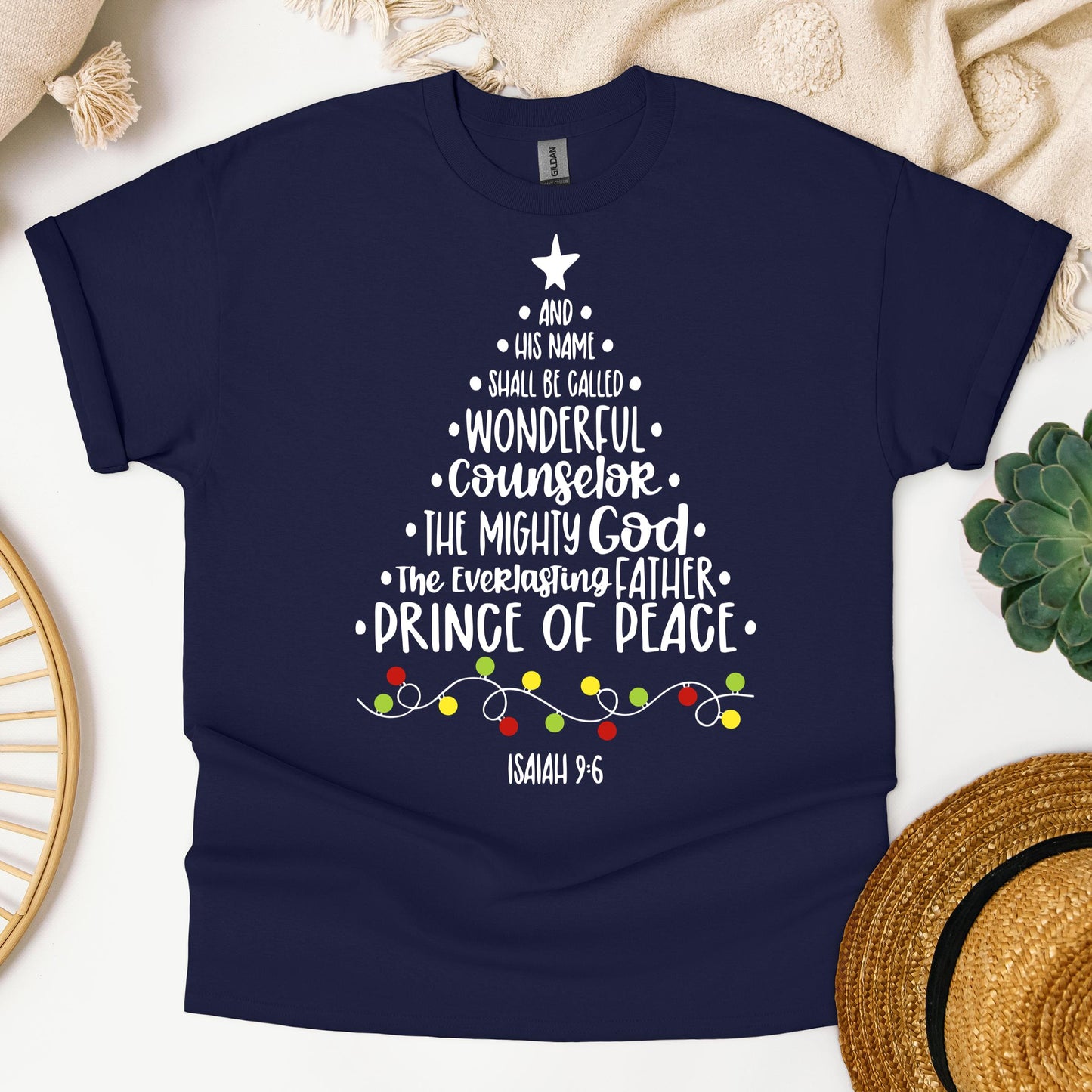 Name Of Jesus Christmas Tree Isaiah 9.6