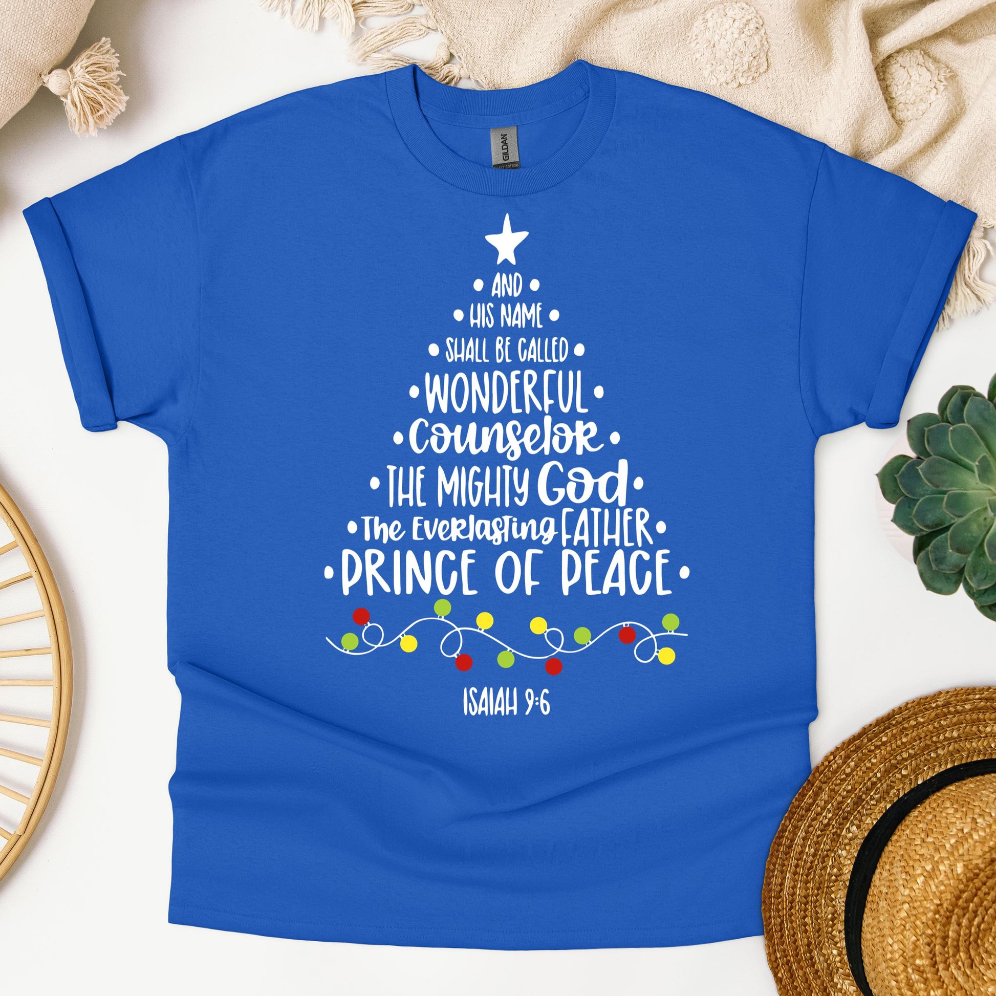 Name Of Jesus Christmas Tree Isaiah 9.6