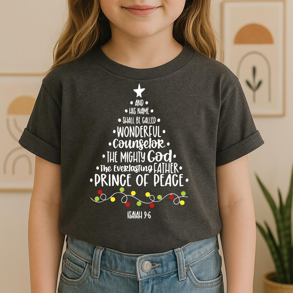 Name Of Jesus Christmas Tree Isaiah 9.6
