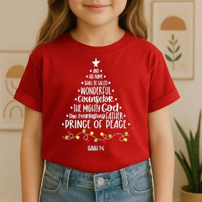 Name Of Jesus Christmas Tree Isaiah 9.6