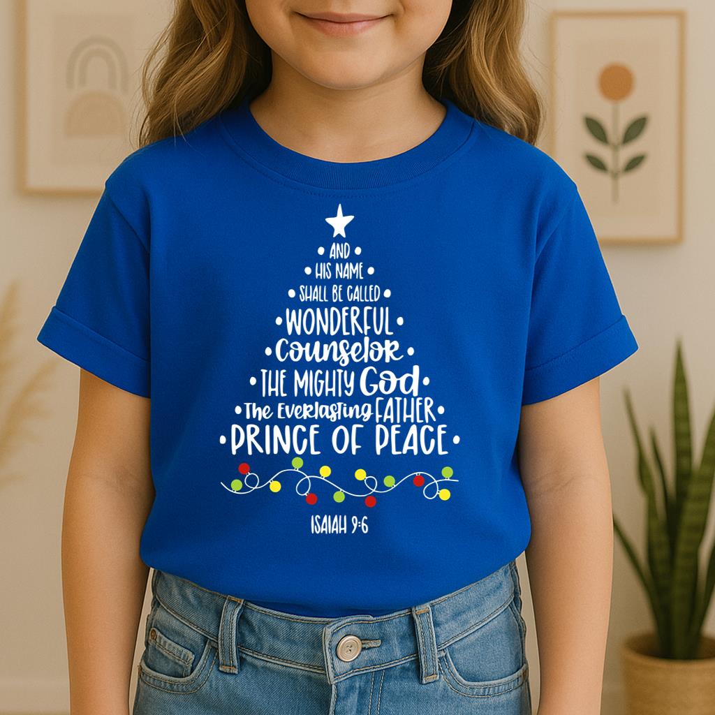 Name Of Jesus Christmas Tree Isaiah 9.6
