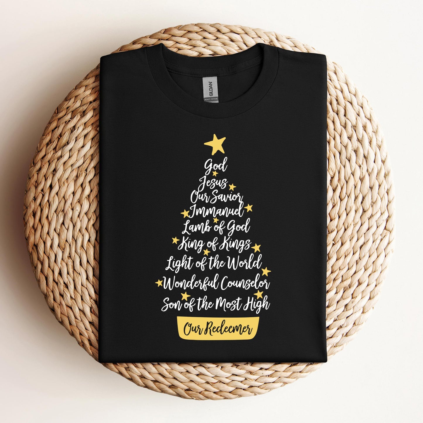 Name Of Jesus Christmas Tree