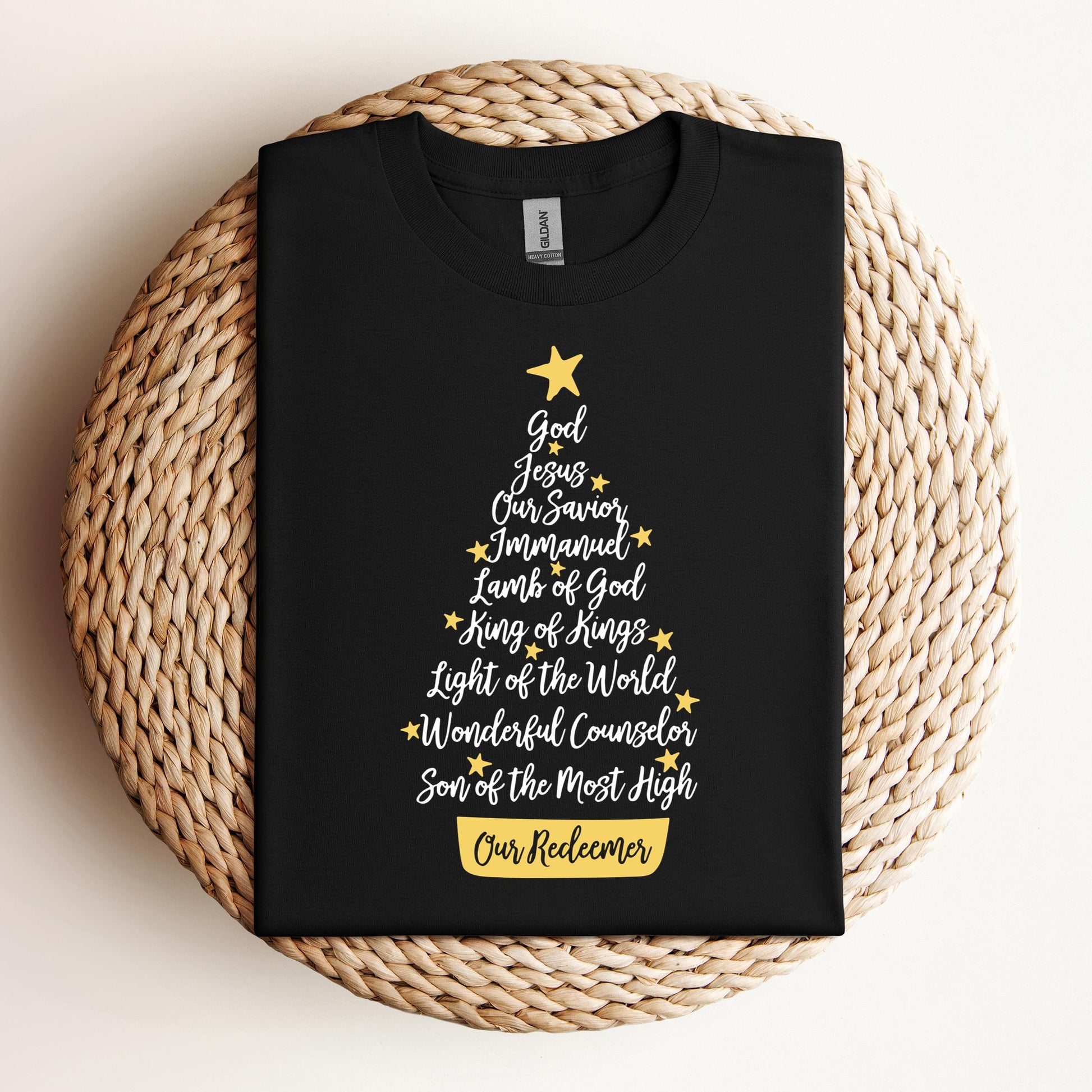 Name Of Jesus Christmas Tree