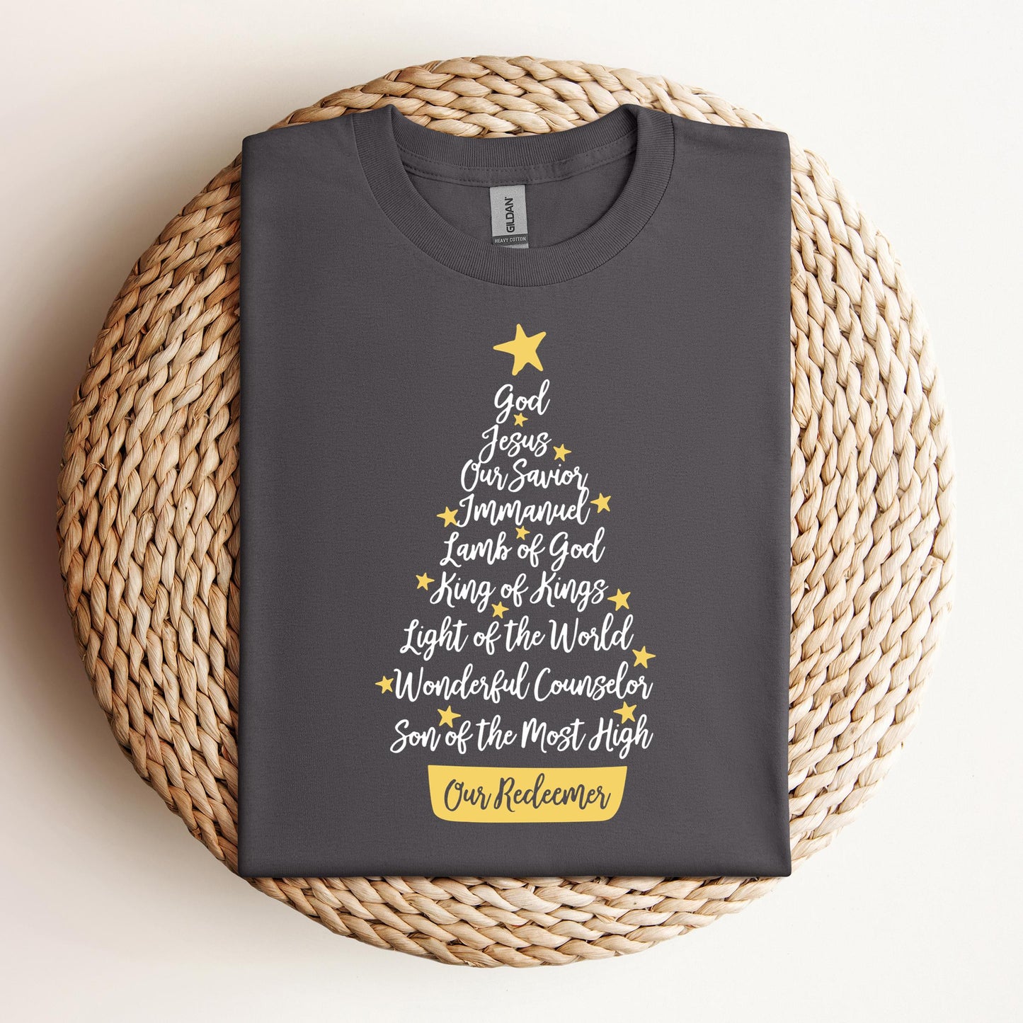 Name Of Jesus Christmas Tree