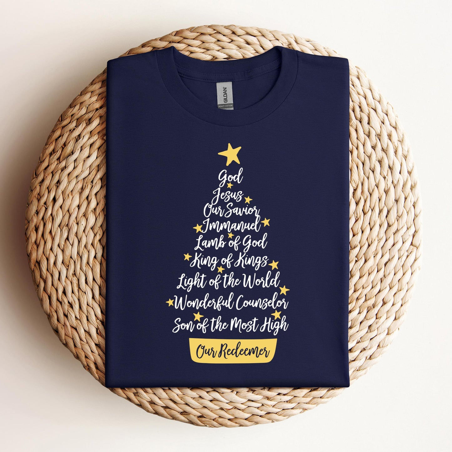 Name Of Jesus Christmas Tree