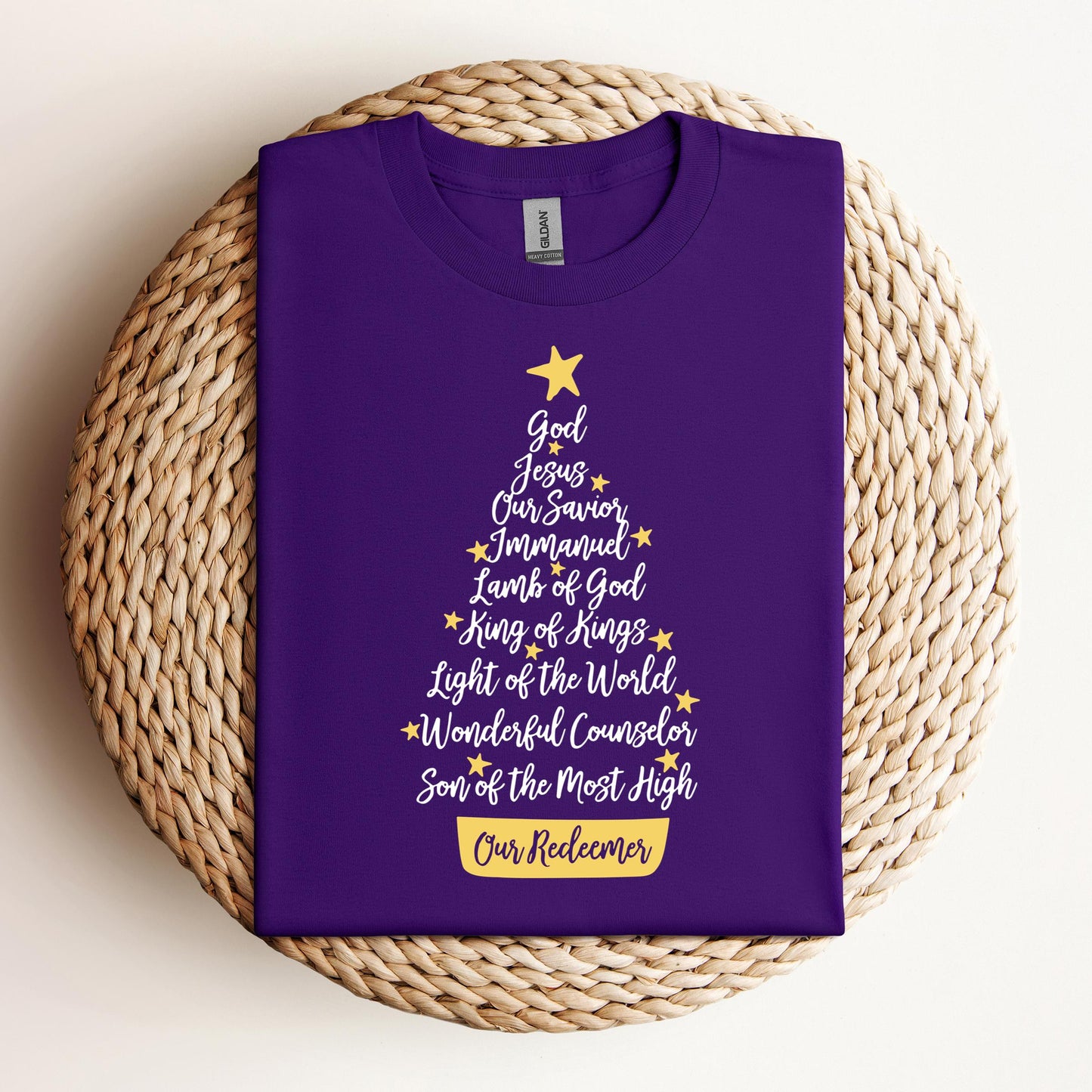 Name Of Jesus Christmas Tree