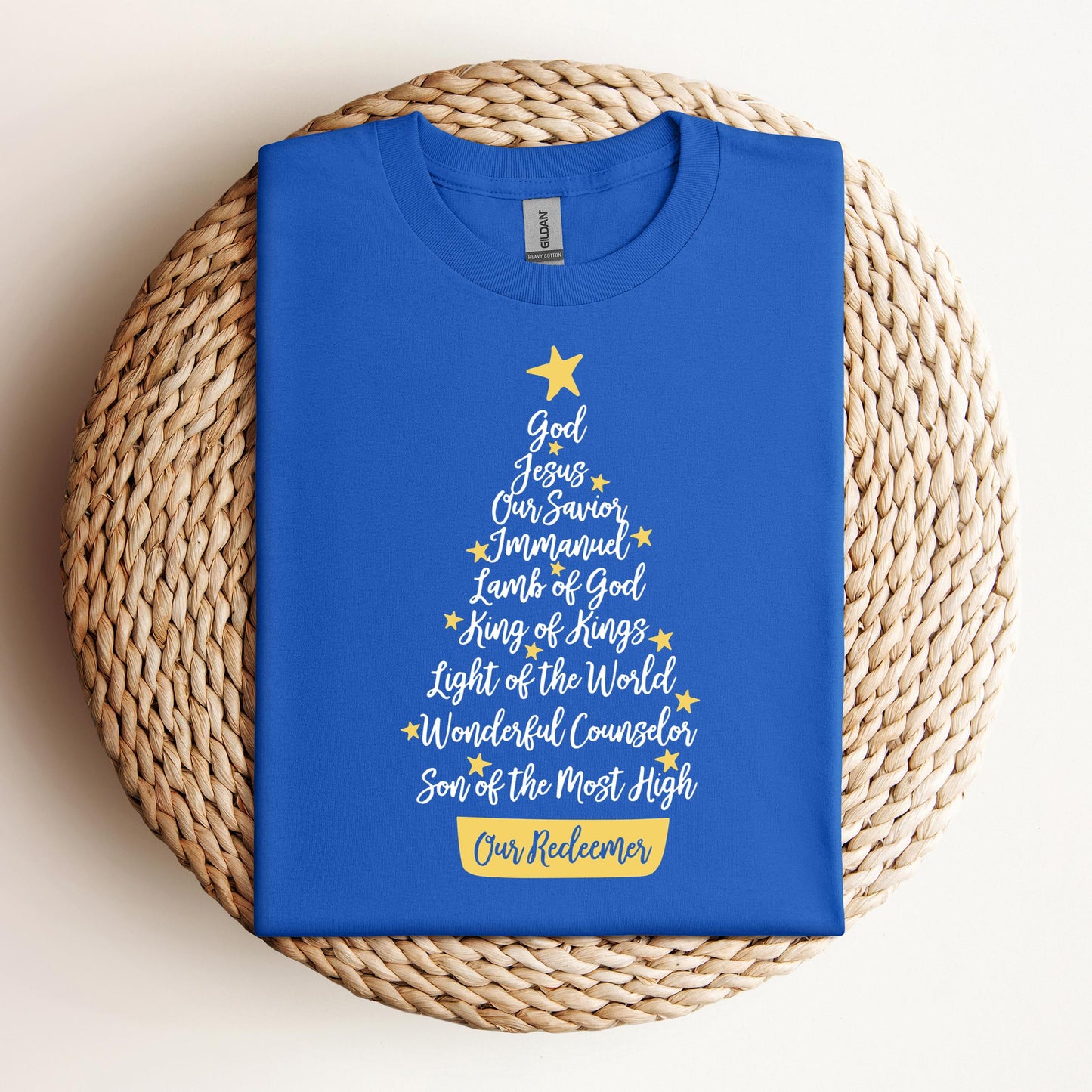 Name Of Jesus Christmas Tree