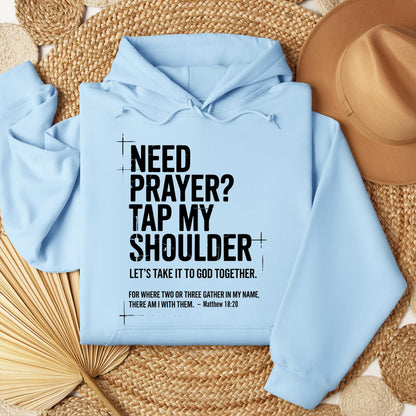 Need Prayer Tap My Shoulder 01