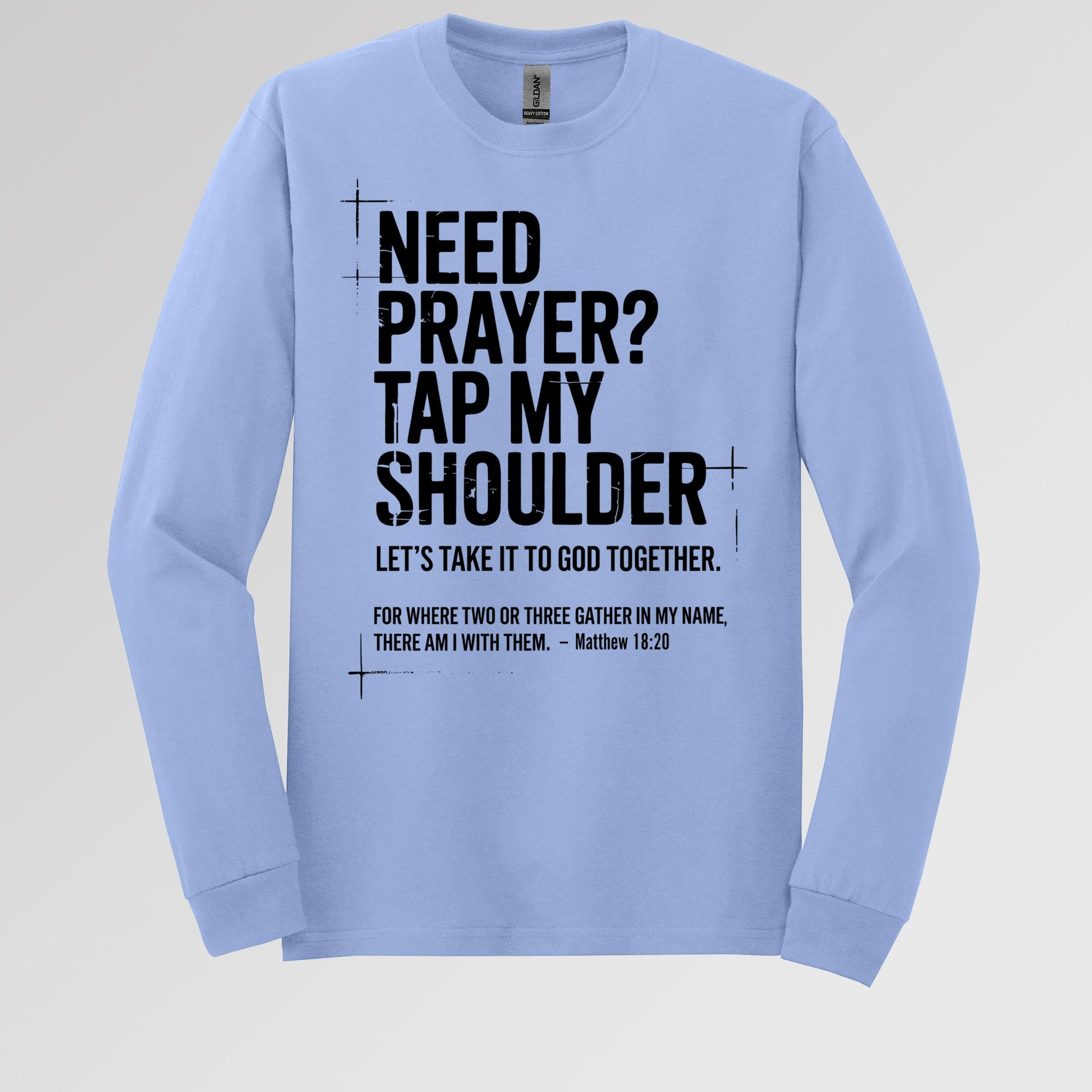 Need Prayer Tap My Shoulder 01