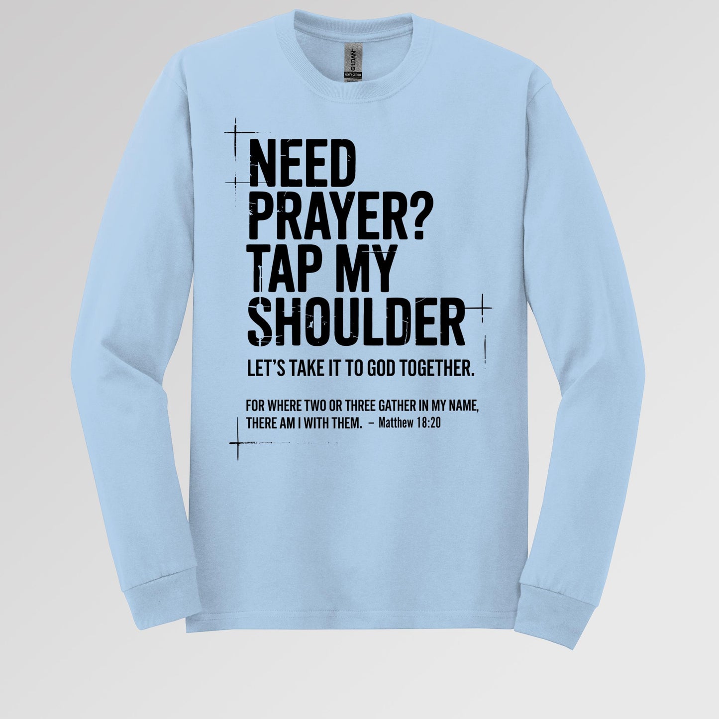 Need Prayer Tap My Shoulder 01