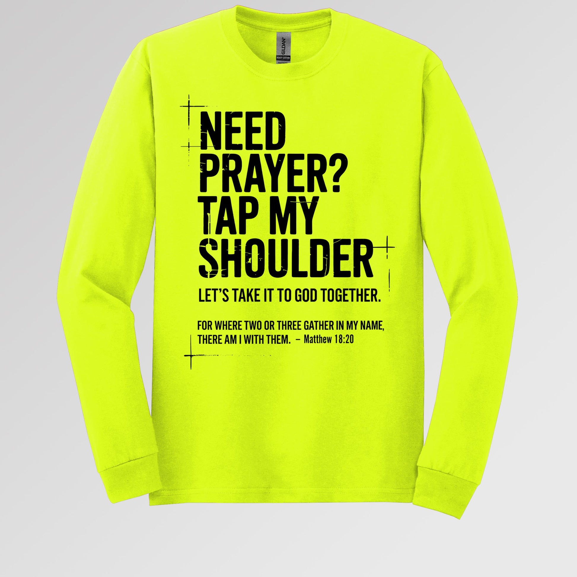 Need Prayer Tap My Shoulder 01