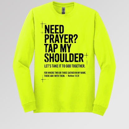 Need Prayer Tap My Shoulder 01