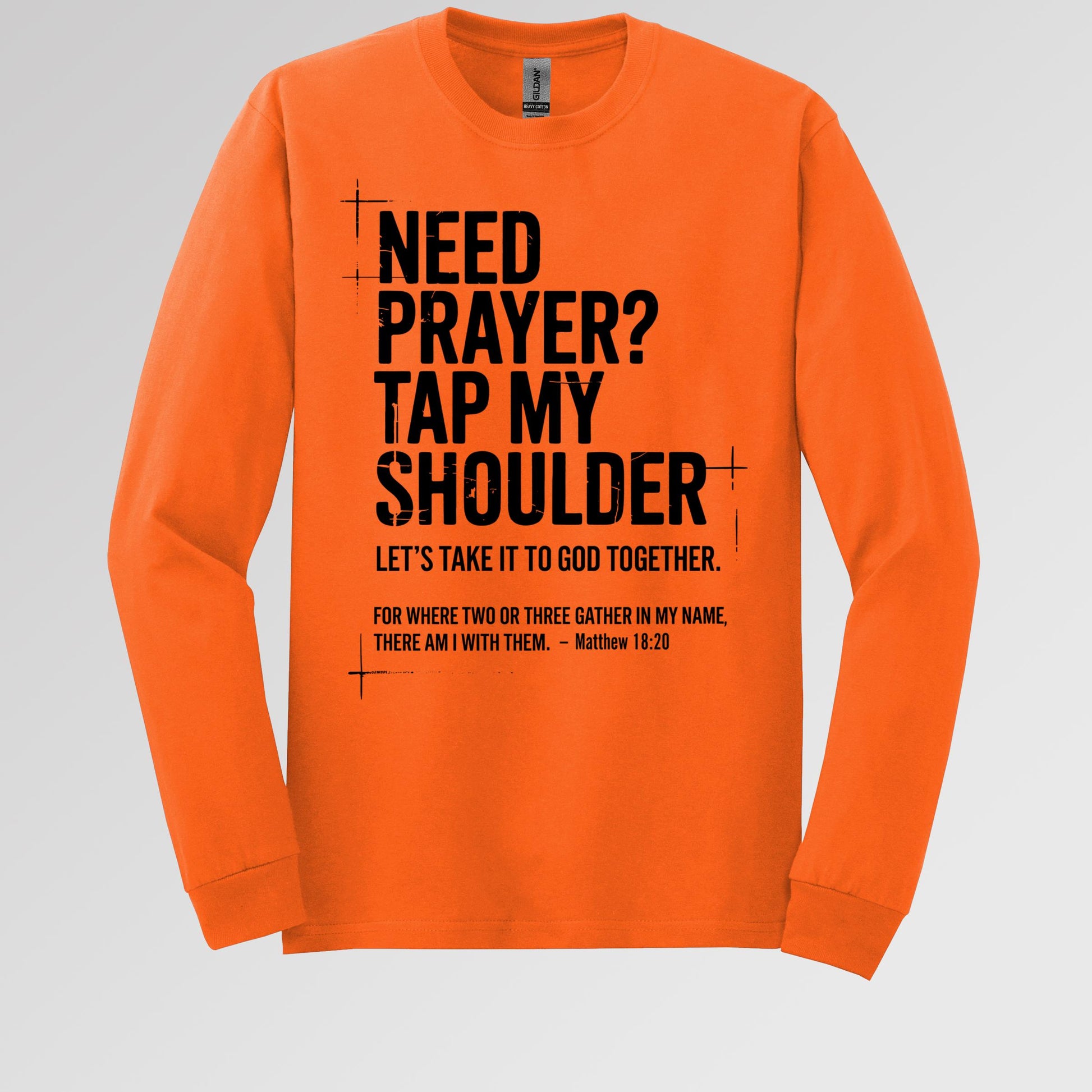 Need Prayer Tap My Shoulder 01